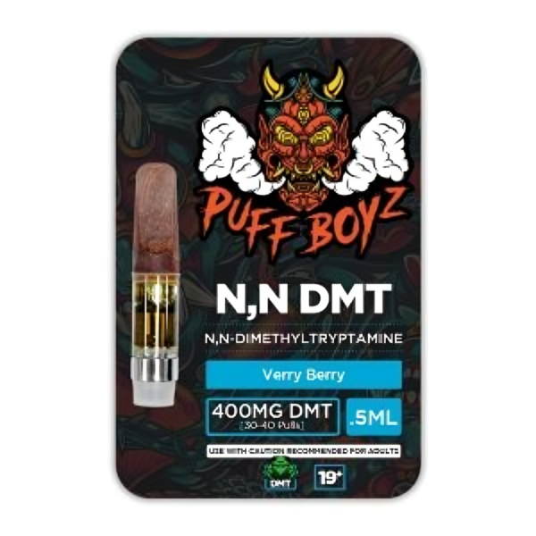 Puff Boyz -NN DMT .5ML(400MG) Cartridge – Verry Berry