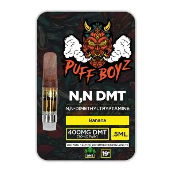 Puff Boyz -NN, DMT .5ML(400MG) Cartridge – Banana